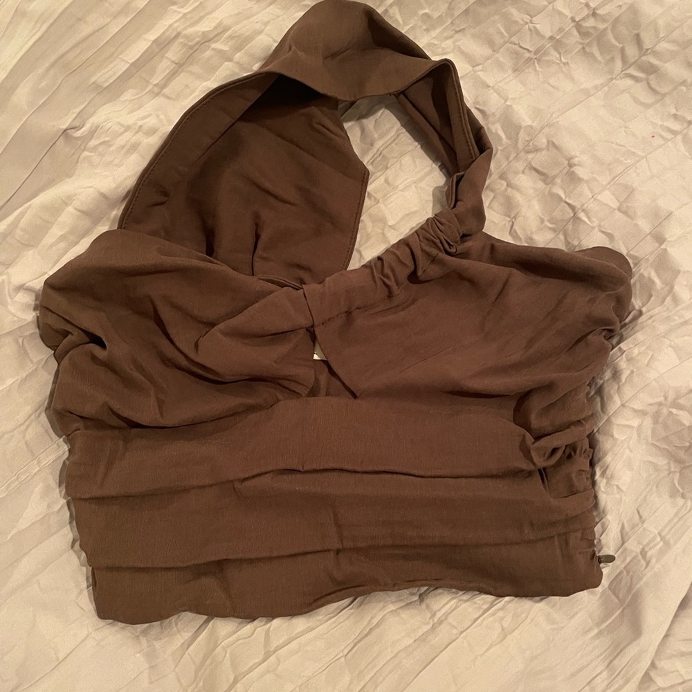 Zara Brown Women's Top